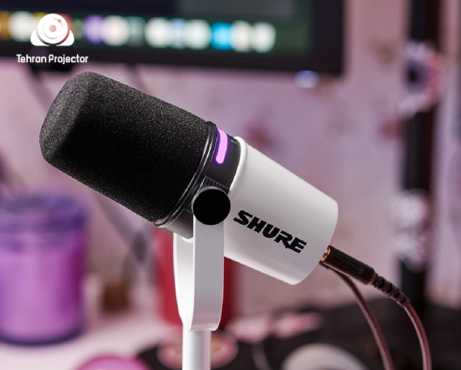 معرفی بهترین میکروفون استودیویی در سال 2024 مدل Shure MV7