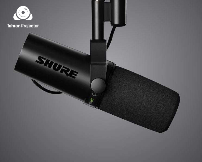 معرفی بهترین میکروفون پادکست 2024 مدل Shure SM7dB